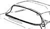 1961 Corvette Windshield Kit Diagram