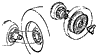 1965 Corvette Knockoff Wheels & Spinners Diagram