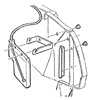 1971 Corvette Washer Bag with AC Diagram