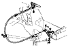 1963-1967 Parking Brake Diagram