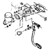 1965-1966 Brake Pedal Diagram