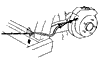 1976 Corvette Parking Brake & Rear Caliper Diagram