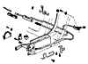 1984-1987 Parking Brake System Diagram