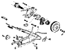 1988-1996 Parking Brake System Diagram