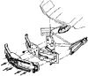 1980-1982 Front Bumper Assembly Diagram