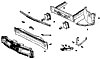 1984-1996 Front Bumper Assembly Diagram