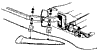 1956-1957 Rear Inner Bumper Diagram