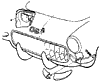 1956-1957 Front Crescent Diagram
