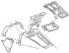 1970 Corvette Forward Shift Console Diagram