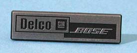 C4 Delco/Bose Speaker Emblems Now In Stock