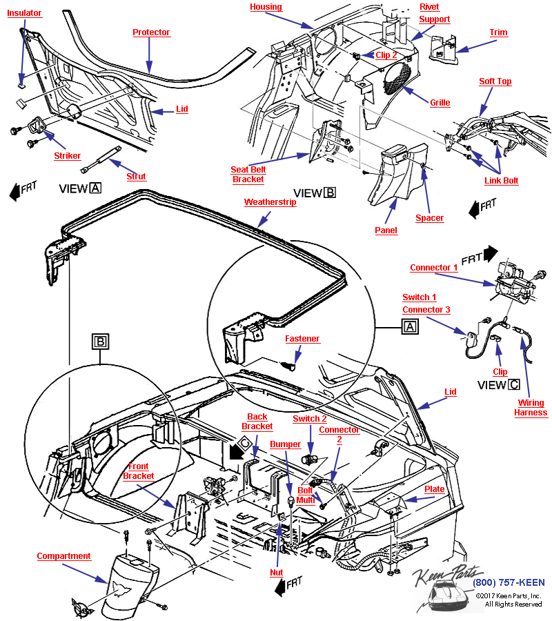  Diagram for All Corvette Years