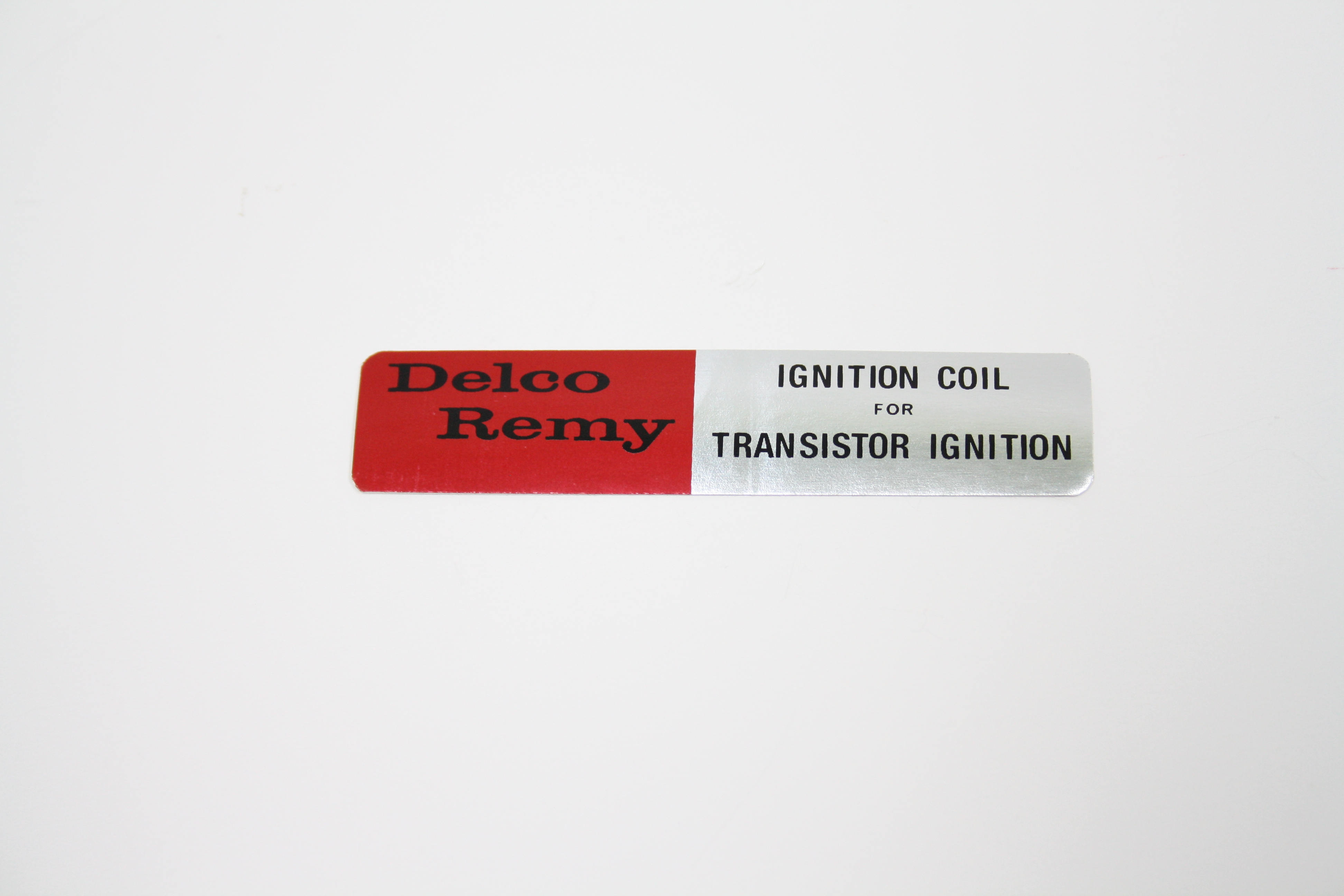 1964-1972 Corvette Transistor Ignition Coil Decal