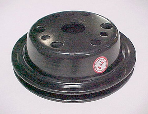 1963-1974 Corvette Crankshaft Pulley with Power Steering (Small Block 1 Groove)
