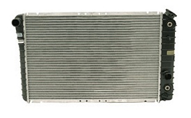 1984-1985 Corvette Aluminum Radiator (stock Replacement) - Automatic Transmission With Ac