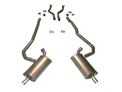 1969 Corvette Exhaust Kit  - 2.5 inch to 2 inch