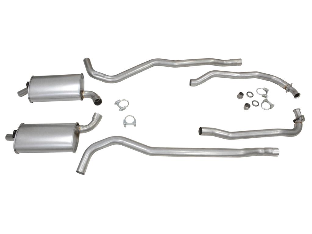1968-1972 Corvette Exhaust Kit - 2 inch to 2.5 inch