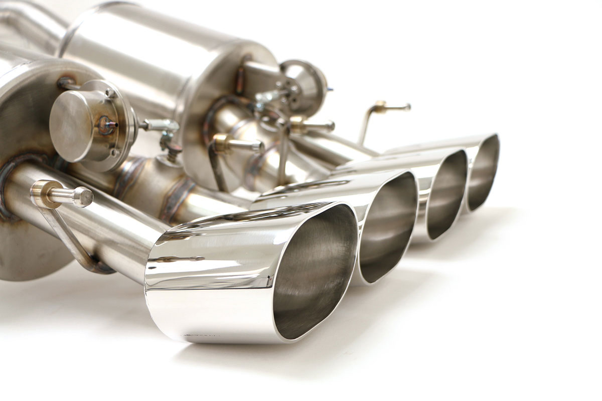 2005-2009 Corvette C6 Fusion Exhaust with NPP Quad Oval Tips