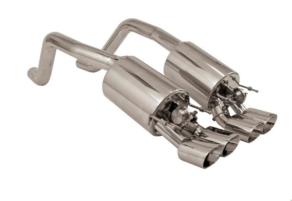 2005-2009 Corvette C6 Fusion Z06 Exhaust with Quad Oval Tips