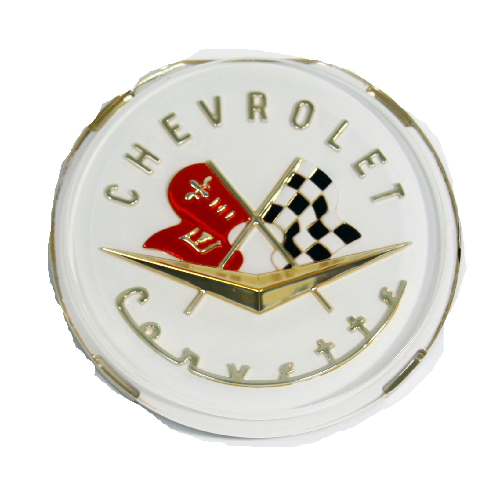 1956-1957 Corvette Nose Emblem or Rear Emblem