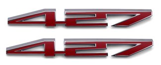 2006-2011 Corvette 427 Hood Emblem - Pair C6 Z06