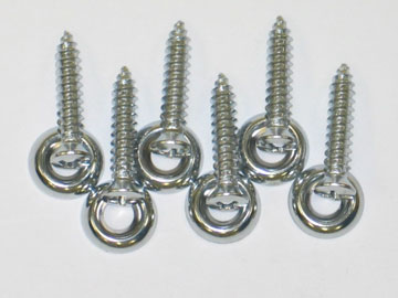 1963-1967 Corvette Coupe Halo Panel Screw Set with Washers