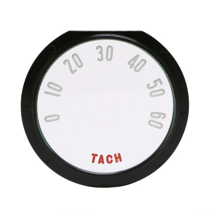 1956-1957 Corvette Tachometer Lens with Numbers