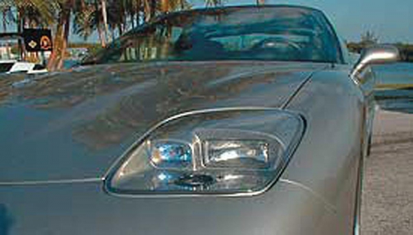 1997-2004 Corvette Lemans Style Hl Lens Pair