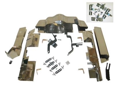 1962 Corvette Ignition Shield Kit (without Fuel Injection)