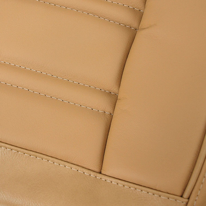 1970 Corvette Leather Seat Cover Set (Light Saddle) Exact Reproduction