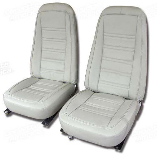 1978 Corvette Leather Seat Cover Set (Oyster)