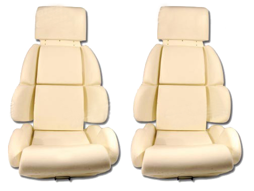 1989-1993 Corvette Seat Foam Set - Standard Seat (4pcs)