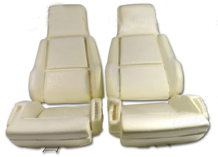 1984-1988 Corvette Seat Foam Set - Sport Seat (4pcs)