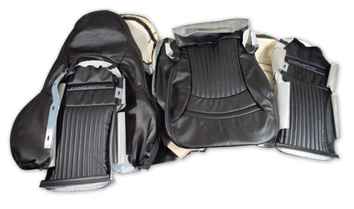 1997-2004 Corvette Original 100% Leather Seat Covers (6 Pcs)