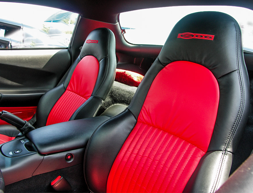 2001-2004 Corvette Original 100% Leather Seat Covers (4 Pcs)