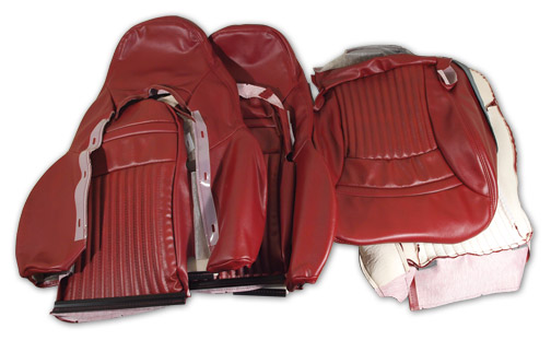 1997-2004 Corvette Leather-Like Sport Seat Covers (6 Pcs)