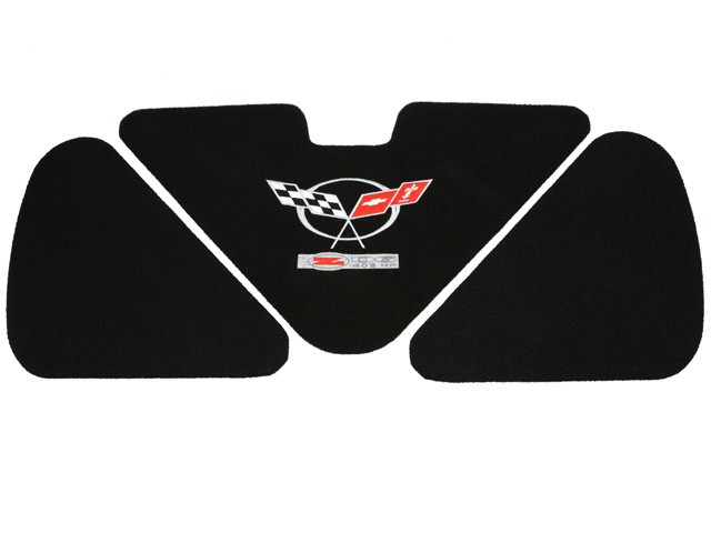 1997-2004 Corvette Trunk Lid Liner Insert Kit with Embroidered Z06 450HP Logo on Center Section (3 pcs)