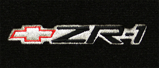1990-1993 Corvette  Floor Mats Cut Pile with Embroidered ZR-1 Logo