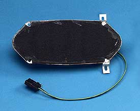 1968-1969 Corvette Kick Panel Speaker with Mounting Bracket, Wiring Harness Connector with Clip (8 OHM)