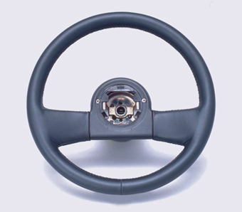 1986-1989 Corvette Rewrapped Steering Wheel  with Exchange
