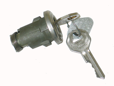 1956-1960 Corvette Trunk Lock with Keys (Less Rod)