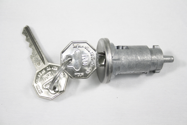 1966 Corvette Ignition Cylinder with Keys (Correct)