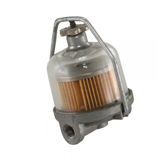 Corvette Fuel Filter Assembly GF-48 (Glass Bowl with AC Stamped in Glass)