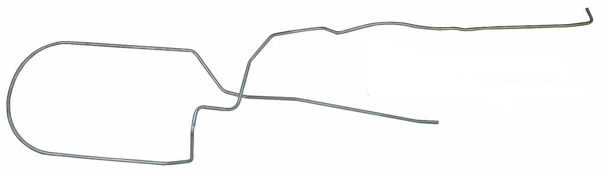 1975-1977 Corvette Front to Rear Fuel Line - Stainless Steel 3/8 Inch Diameter