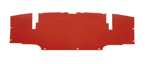 1961-1962 Corvette Flat Trunk Liner (Red) Replacement