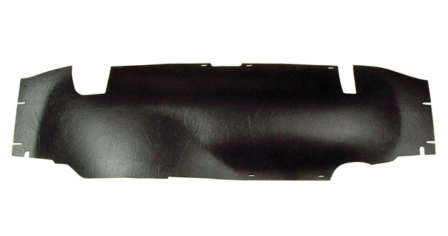 1956-1957 Corvette Molded Trunk Liner without Power Top (Black)