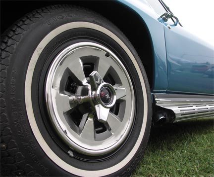 1965 Corvette Wheel Covers with Spinners