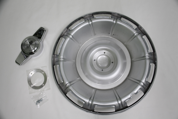 1959-1962 Corvette Hubcap without Spinner (Foreign)