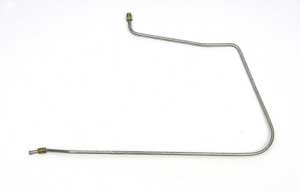 1967-1968 Corvette Master Cylinder Line with Power Brakes (Stainless Steel)