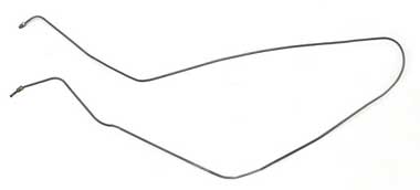 1965 Corvette Brake Line Front to Rear - 3/16 Inch with Power Brakes (Stainless Steel)