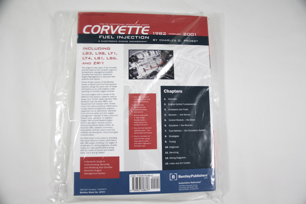 1982-2001 Corvette Corvette Fuel Injection Book 82-01